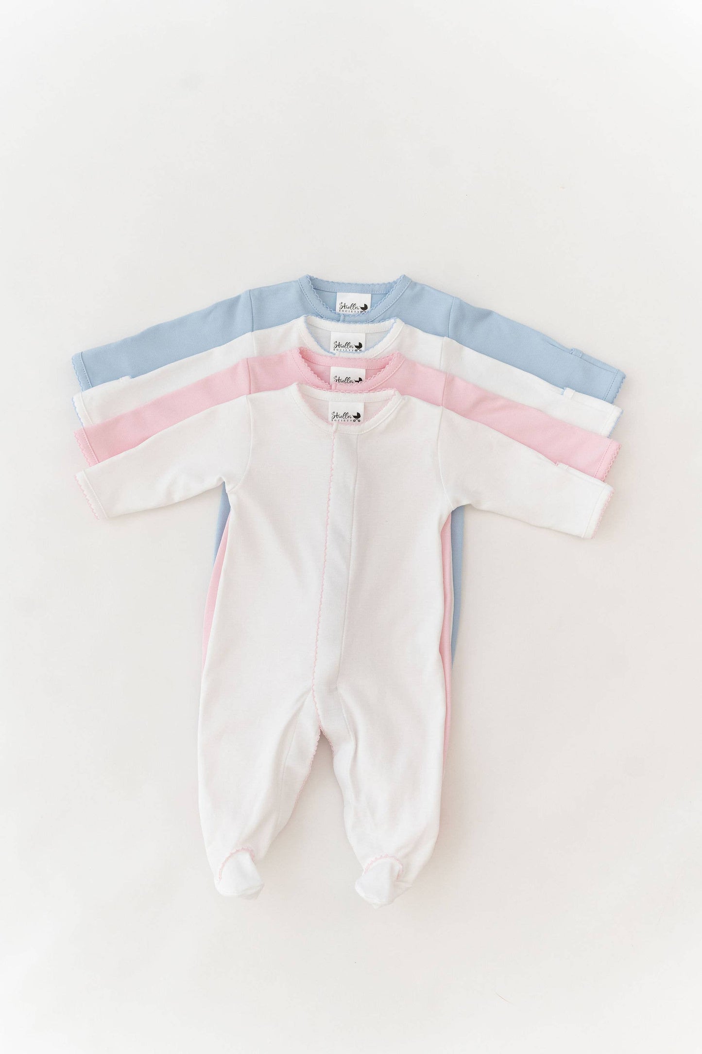 Stroller Society Pima Cotton Baby Footie