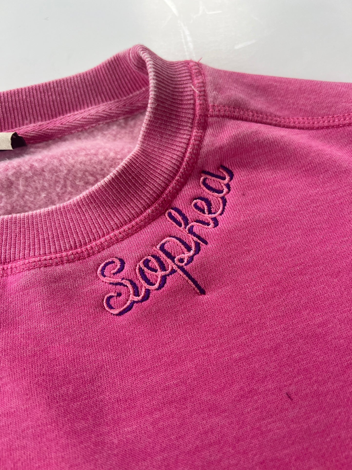 Women's Burnout Crewneck Pullover