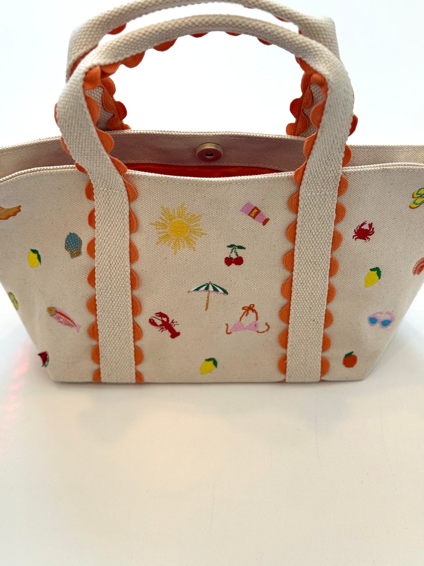 Summer Motifs Mini Tote