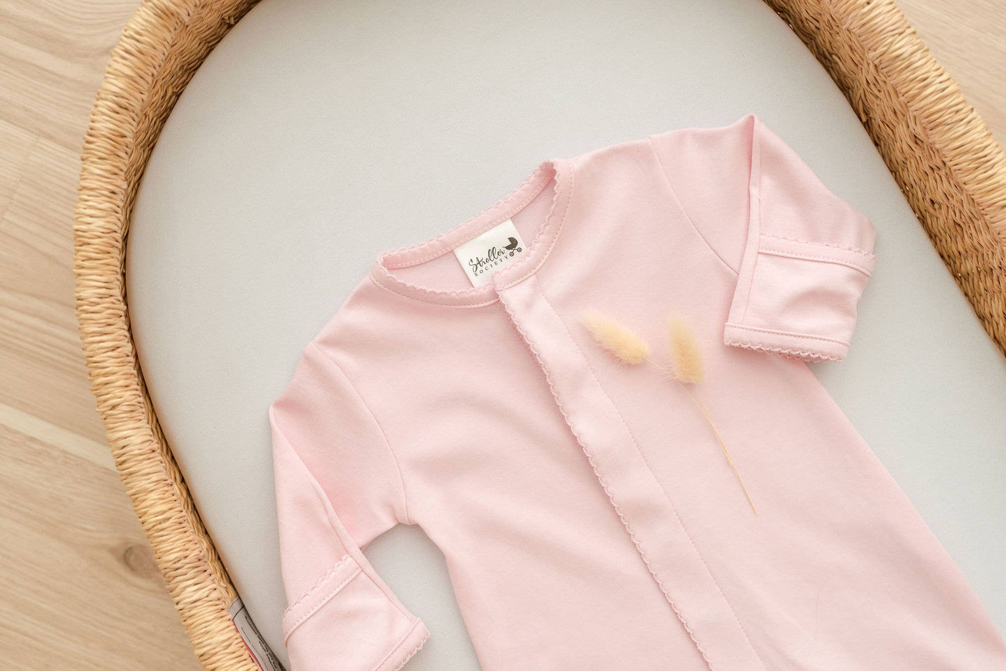 Stroller Society Convertible Baby Gown/Jumpsuit