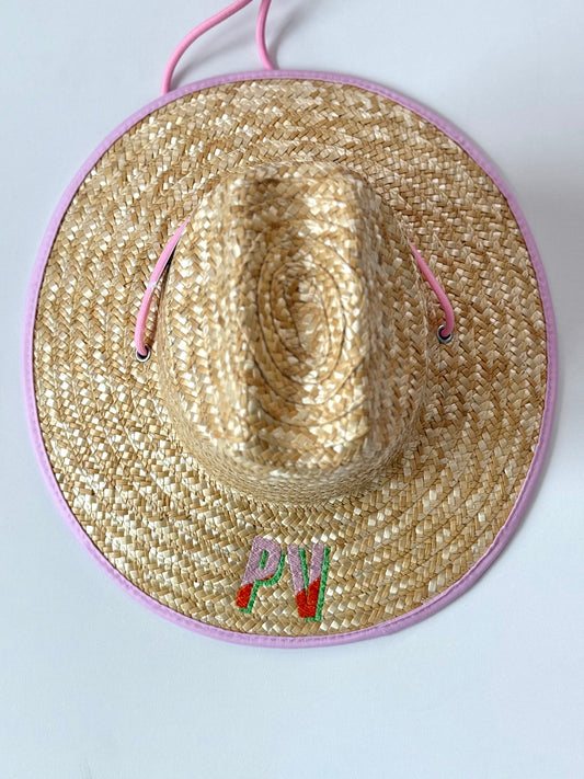 Girls Lifeguard Hat, Pink (Youth)