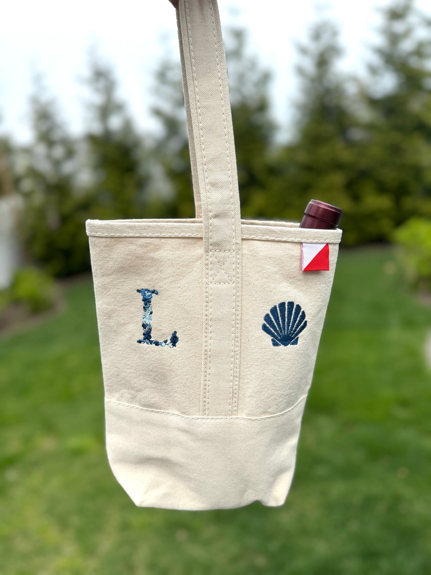 ShoreBags - 2 Bottle Wine Tote