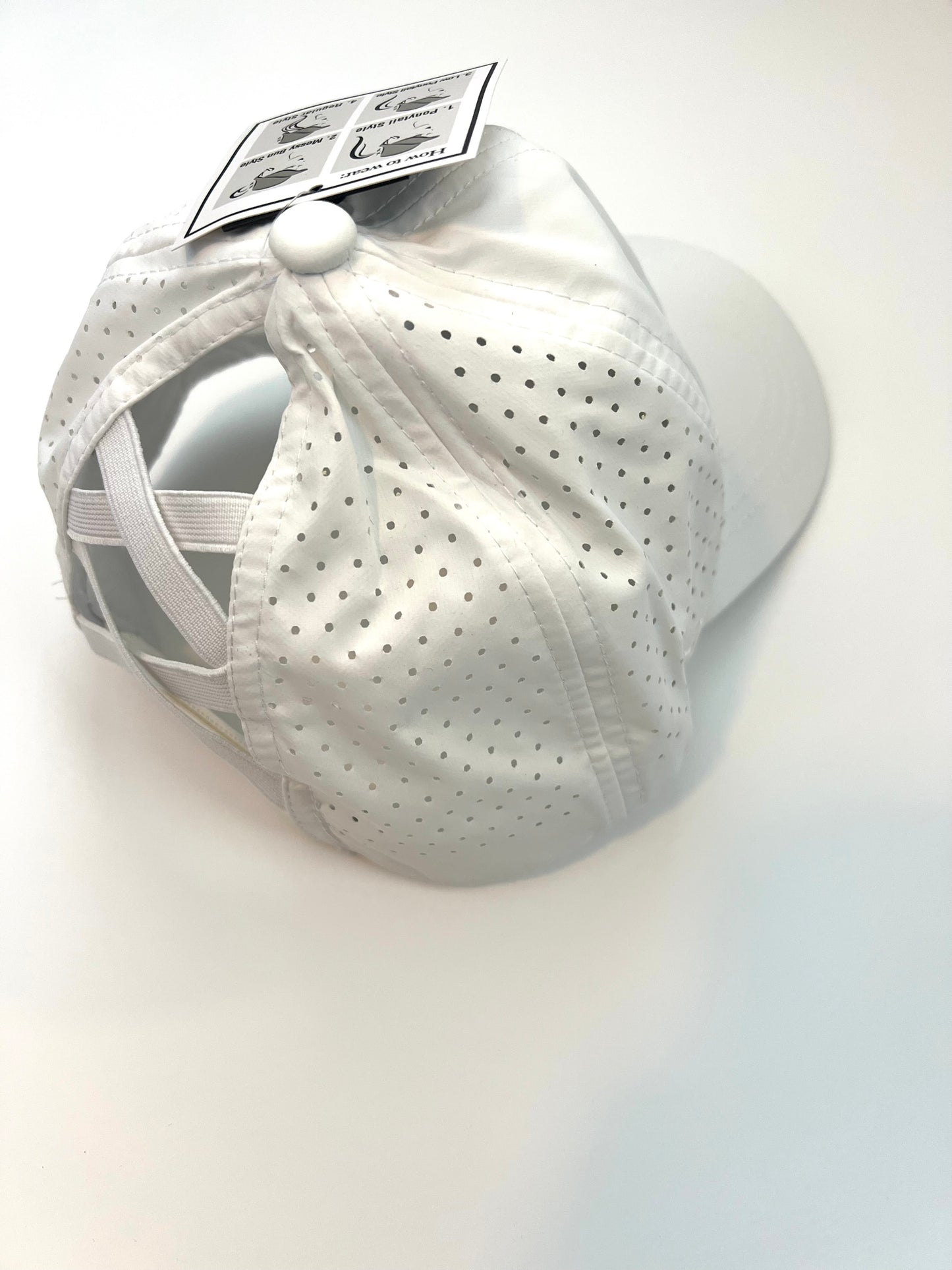 Women’s Laser Cut Unstructured Sporty Hat