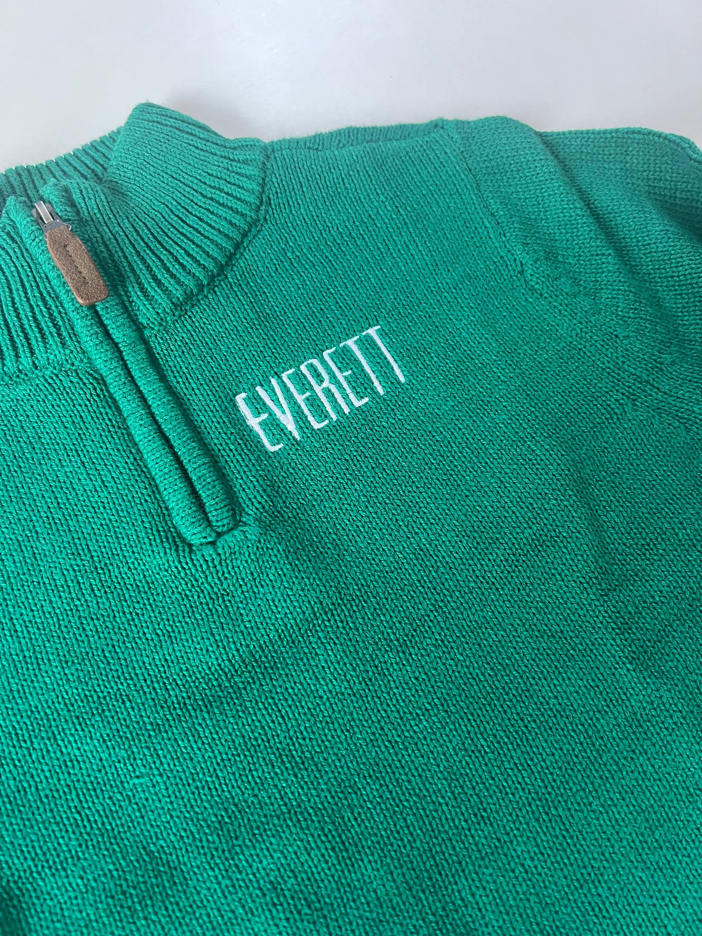 Boys' Quarter Zip Sweater