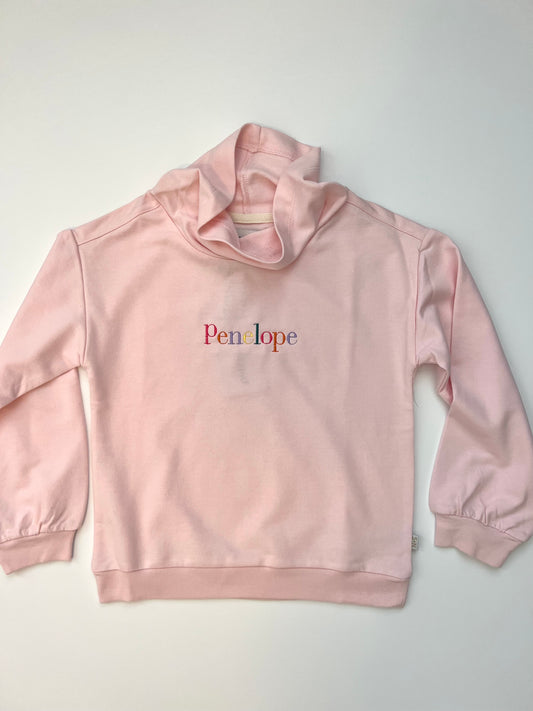 Sammy + Nat Funnel Neck Girl’s Sweatshirt