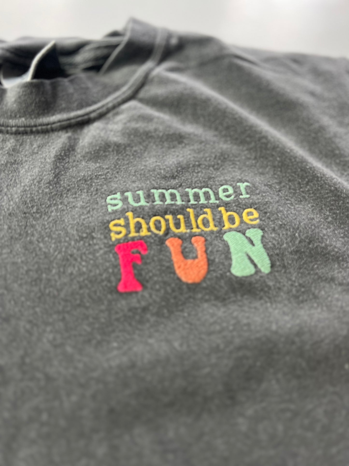 Women’s Crew Neck Crop-ish Tee