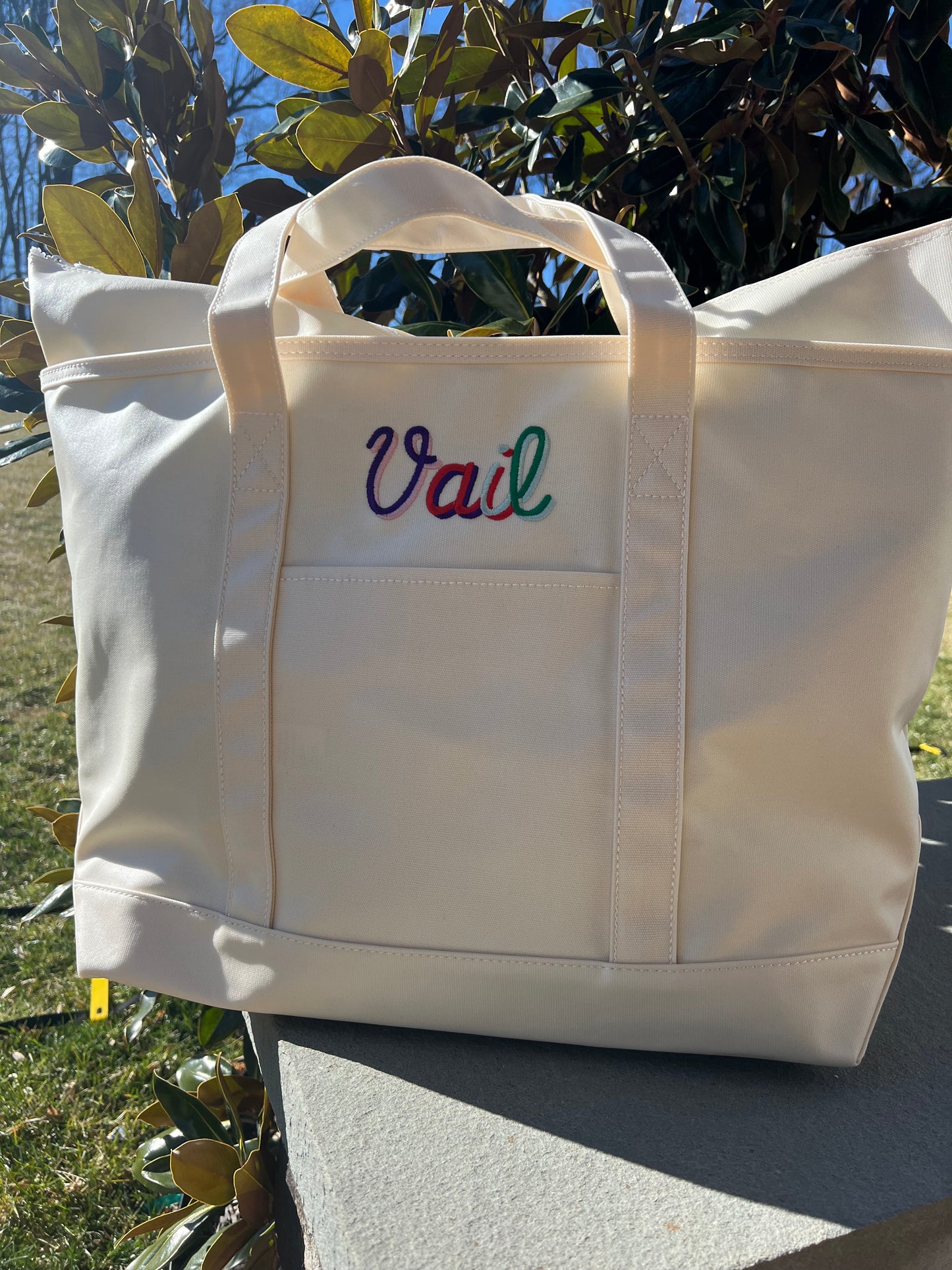 TRVL Design Coated Canvas MAXI Tote