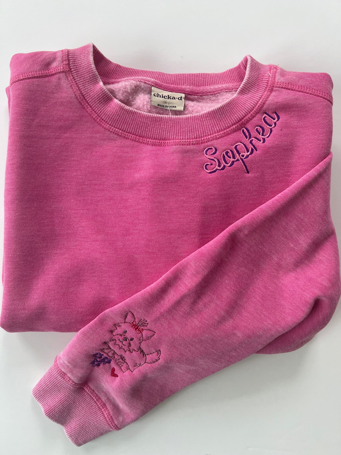 Women's Burnout Crewneck Pullover