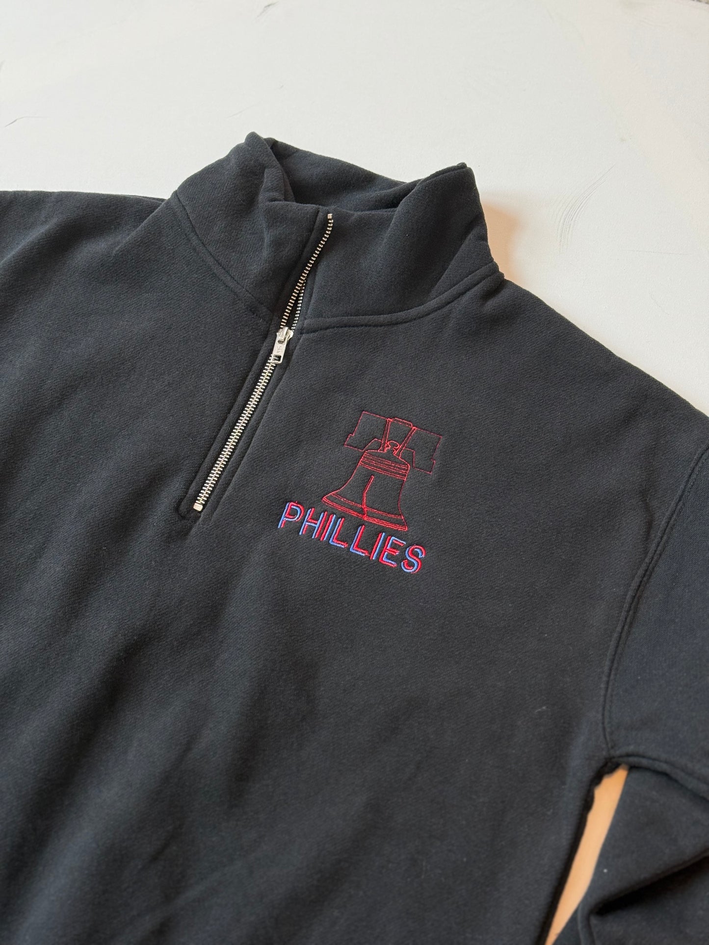 Women's Sueded Fleece Quarter-Zip Sweatshirt