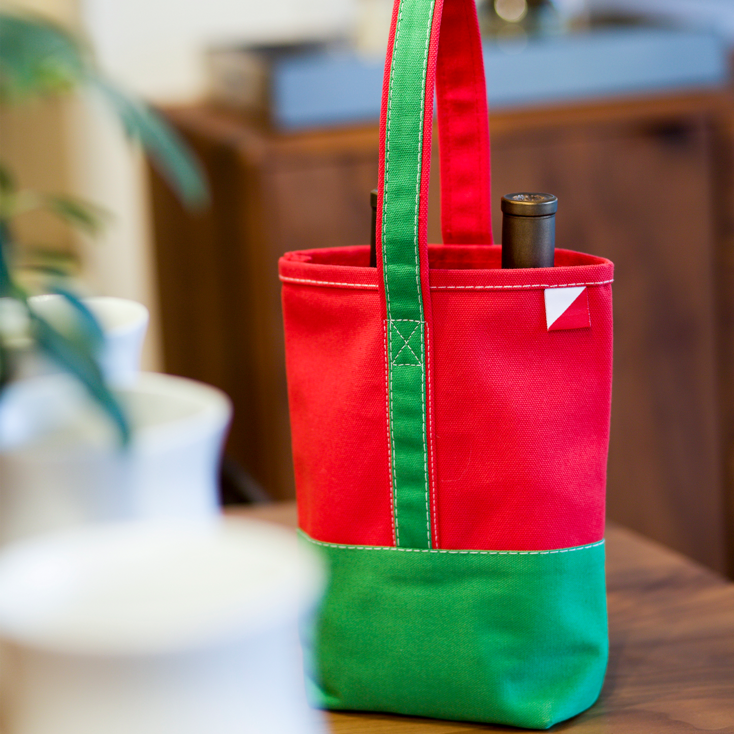ShoreBags - 2 Bottle Wine Tote