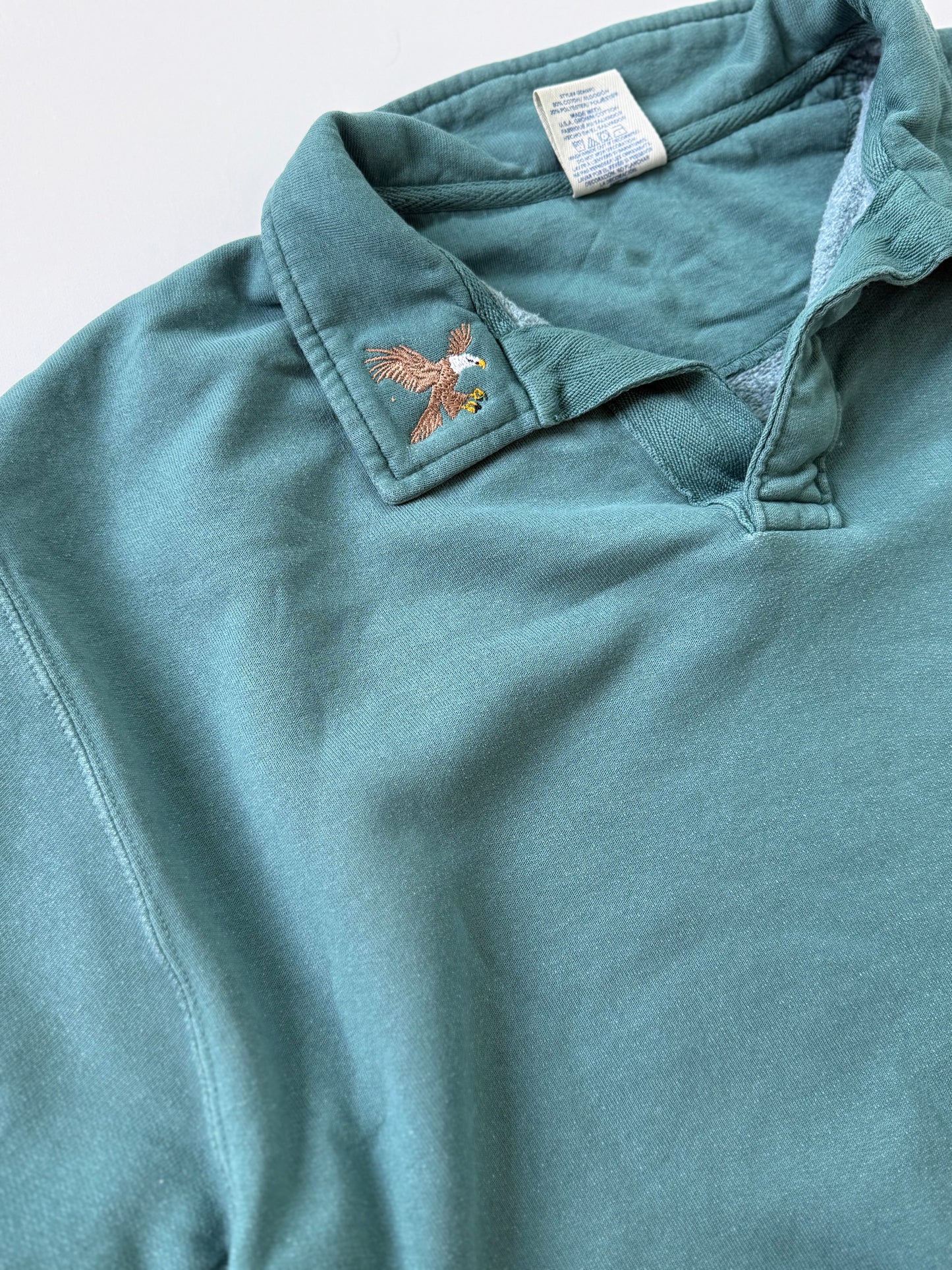 Adult Worn-In Polo Sweatshirt