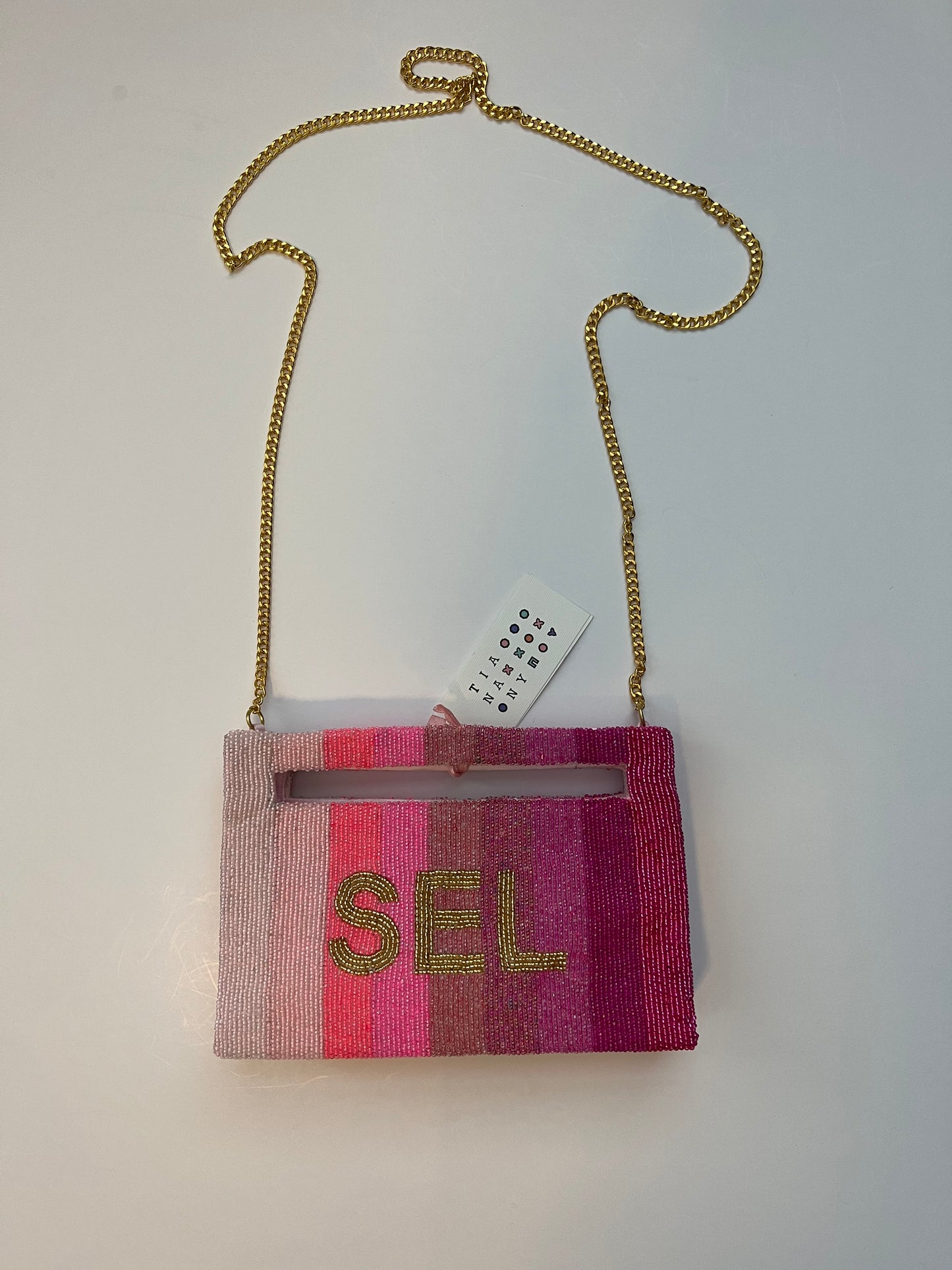 Tiana Designs Pink Ombre Clutch