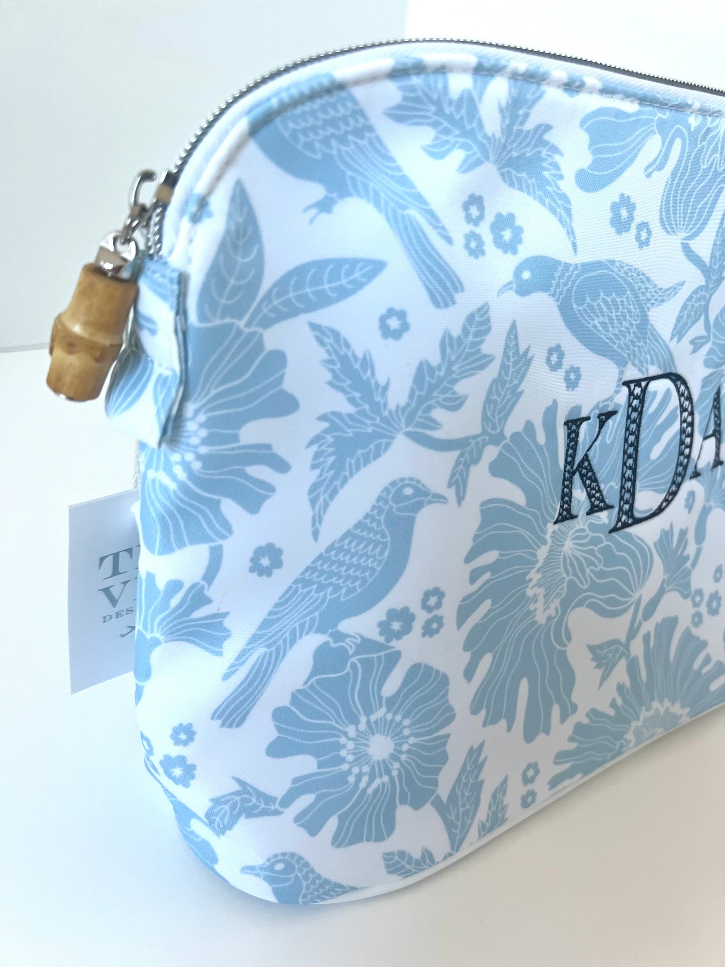 TRVL Design Printed Traveler Zip Pouch