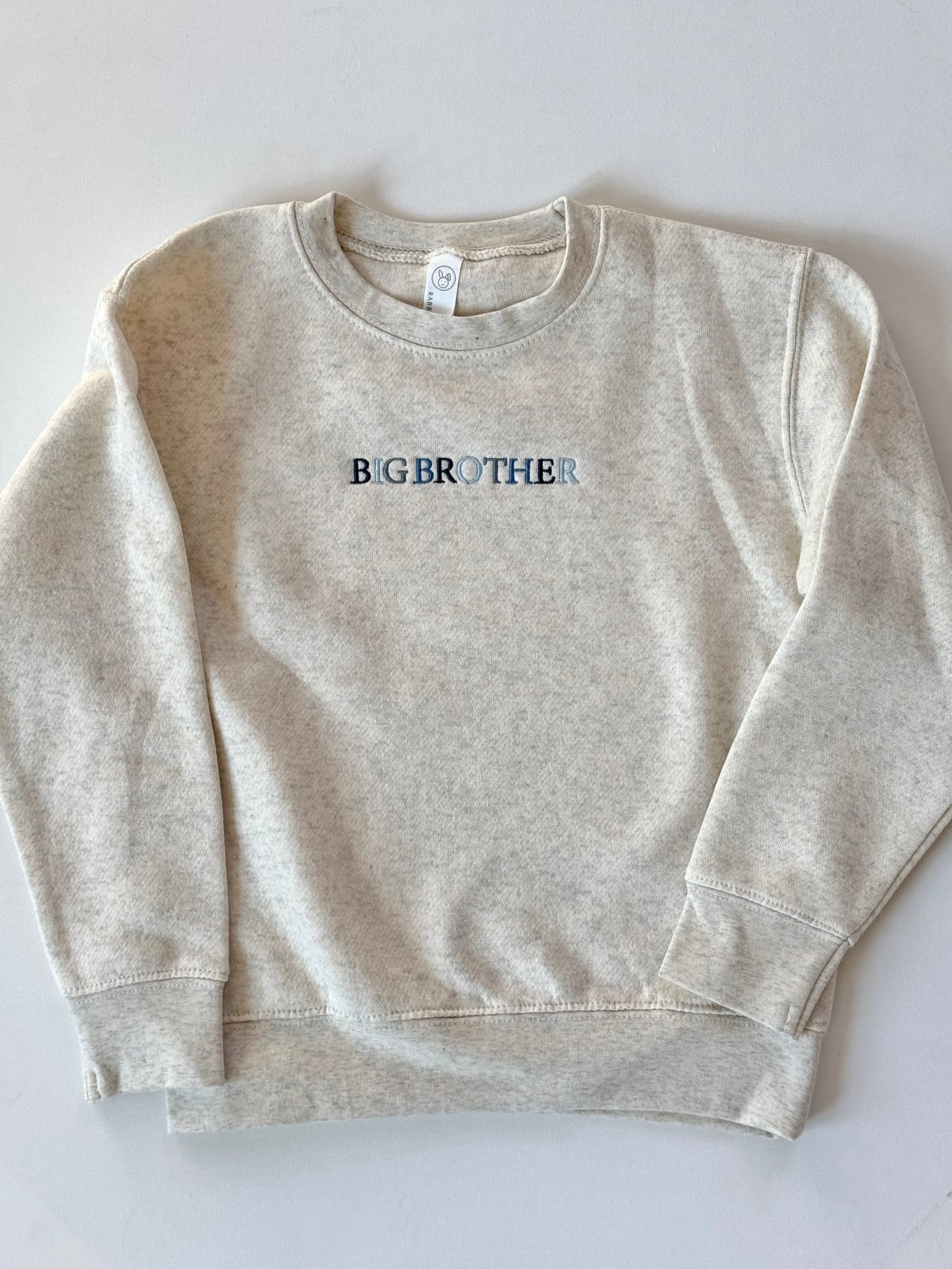 Toddler & Little Kid Heathered Crew Neck Sweatshirt