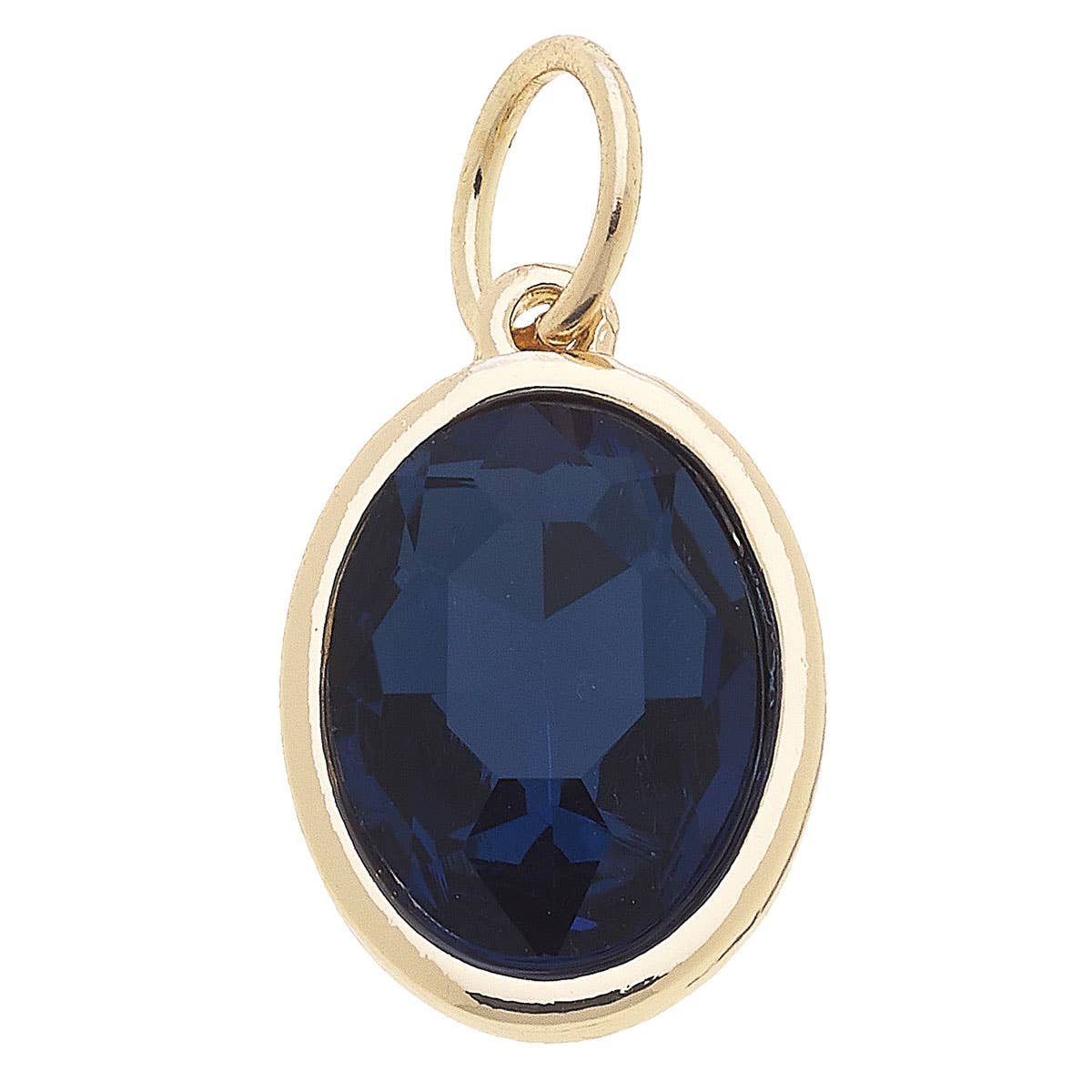 Canvas Style - Glass Birthstone Charm: May / Emerald