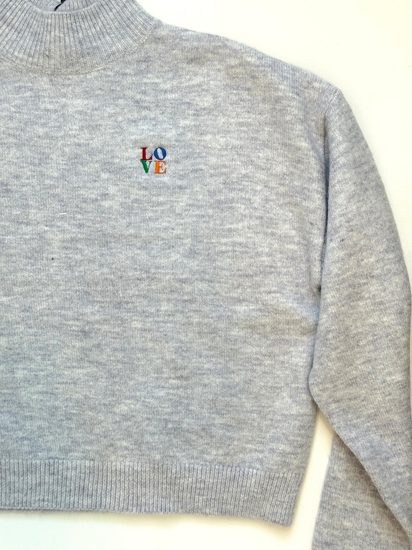 Women's 'Philly Sports' Mock Neck Melange Sweater