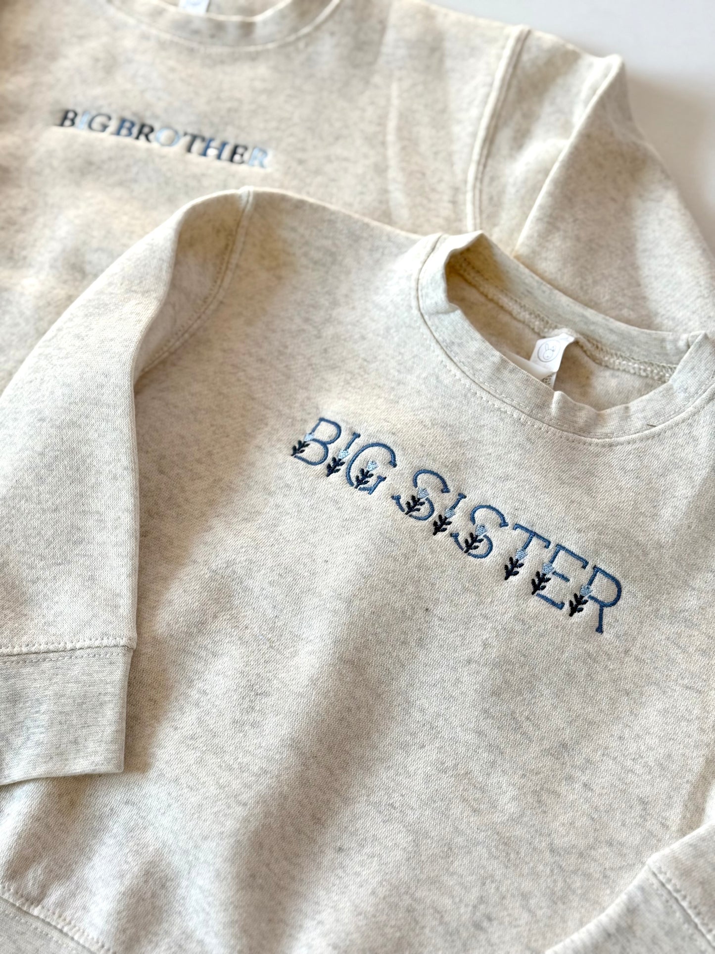 Toddler & Little Kid Heathered Crew Neck Sweatshirt