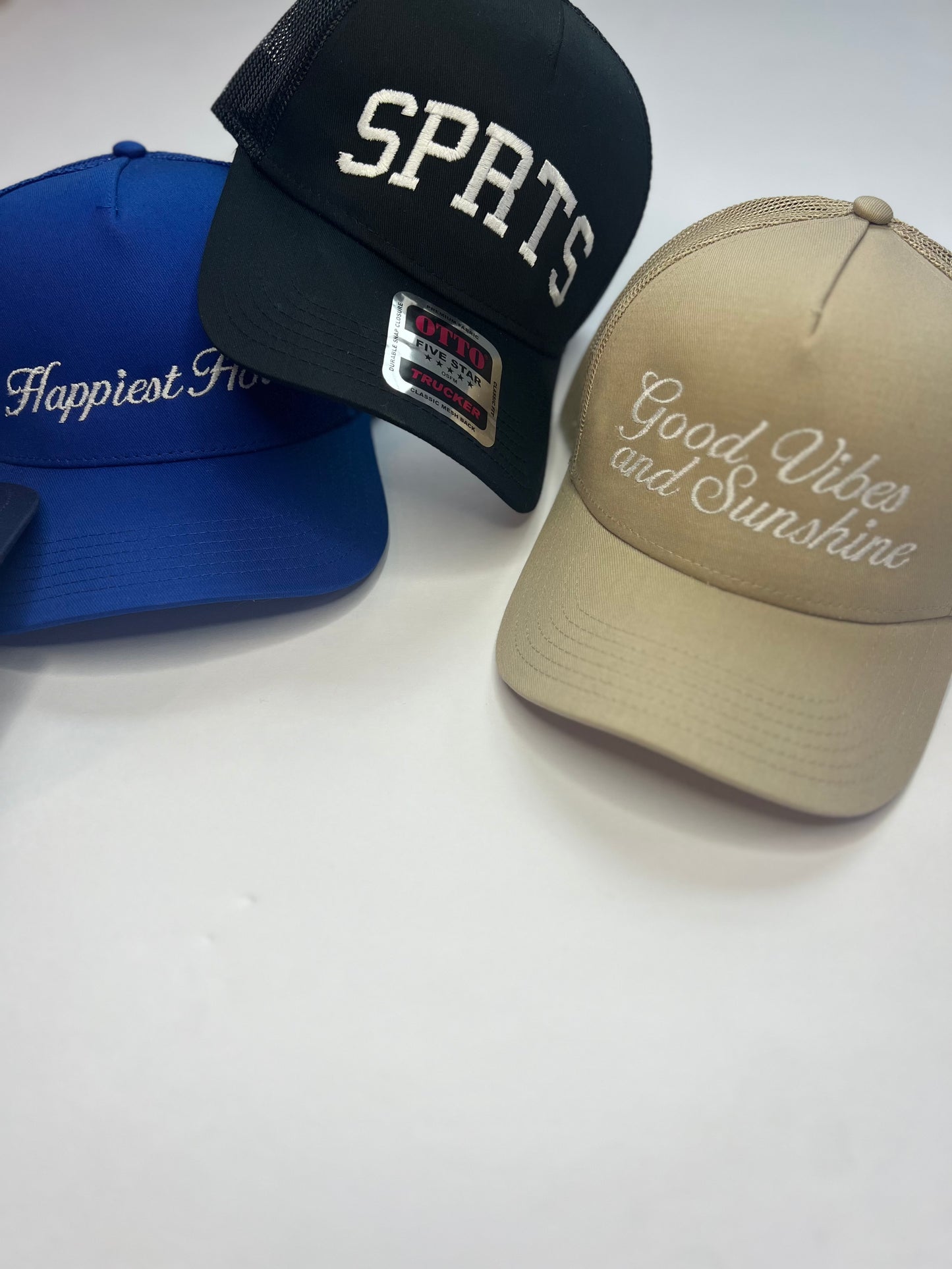 5 Panel Foam Trucker Hat