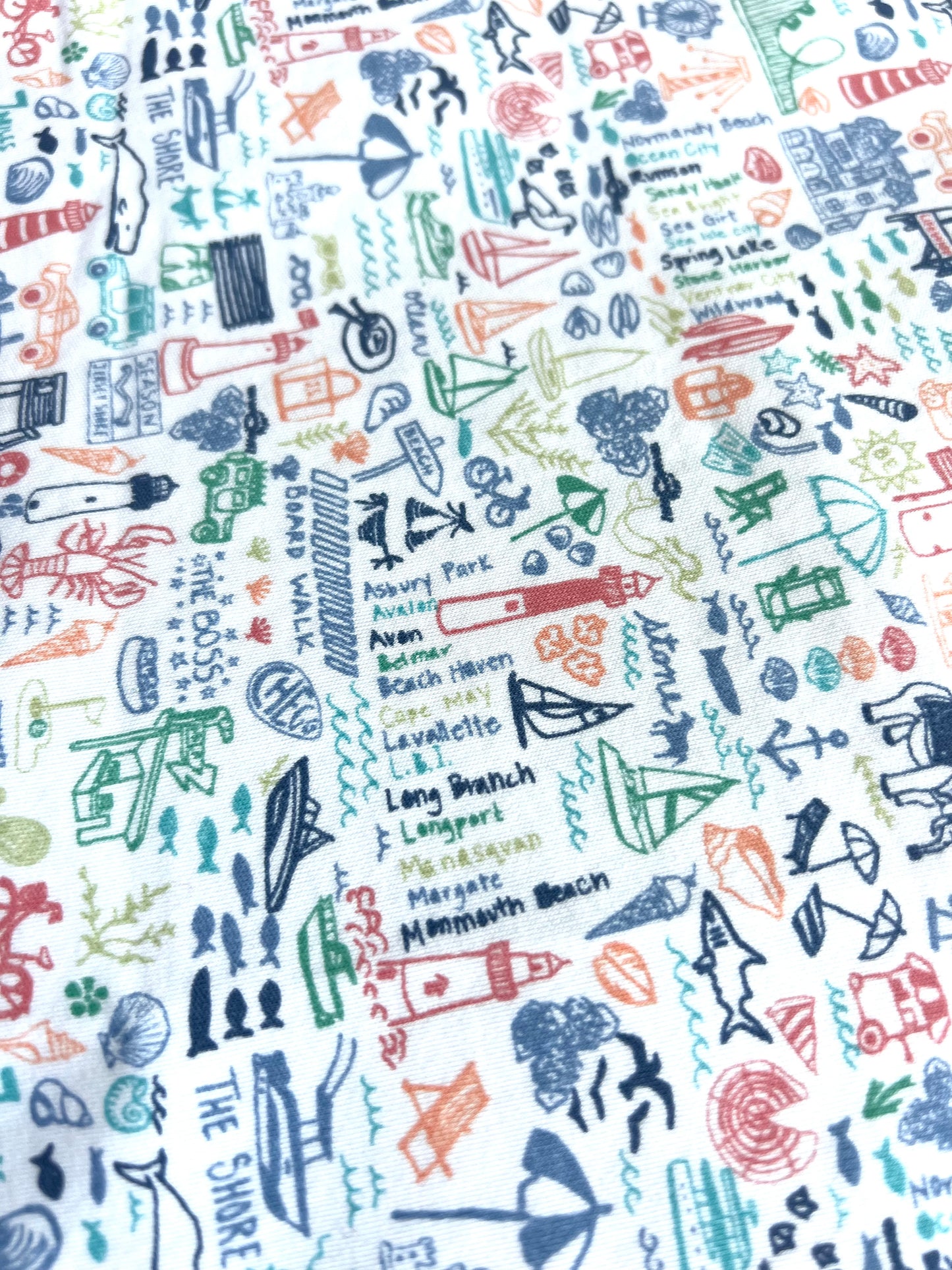 Jersey Shore Baby Blanket