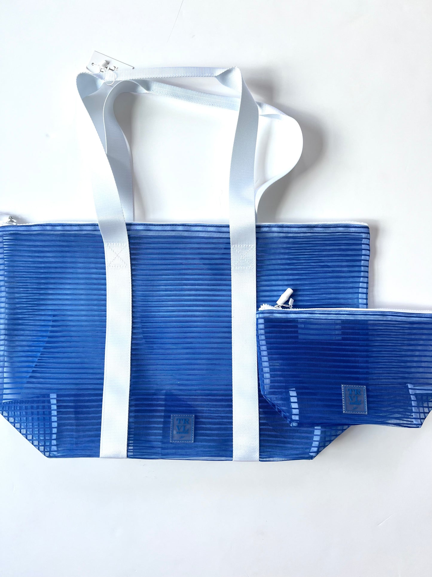 TRVL Design Everything but the Sand Mesh Tote with Pouch