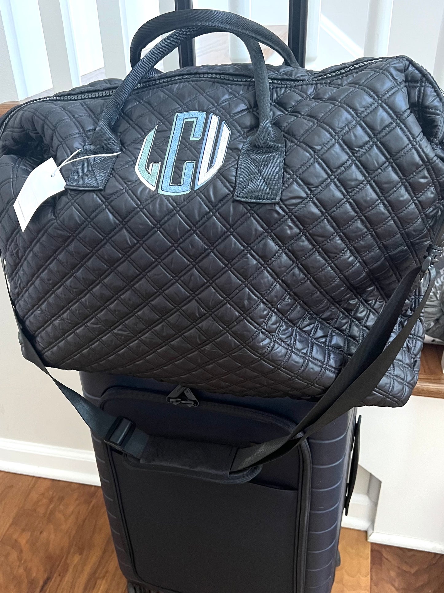 TRVL Design Overpacker Quilted Weekender Bag