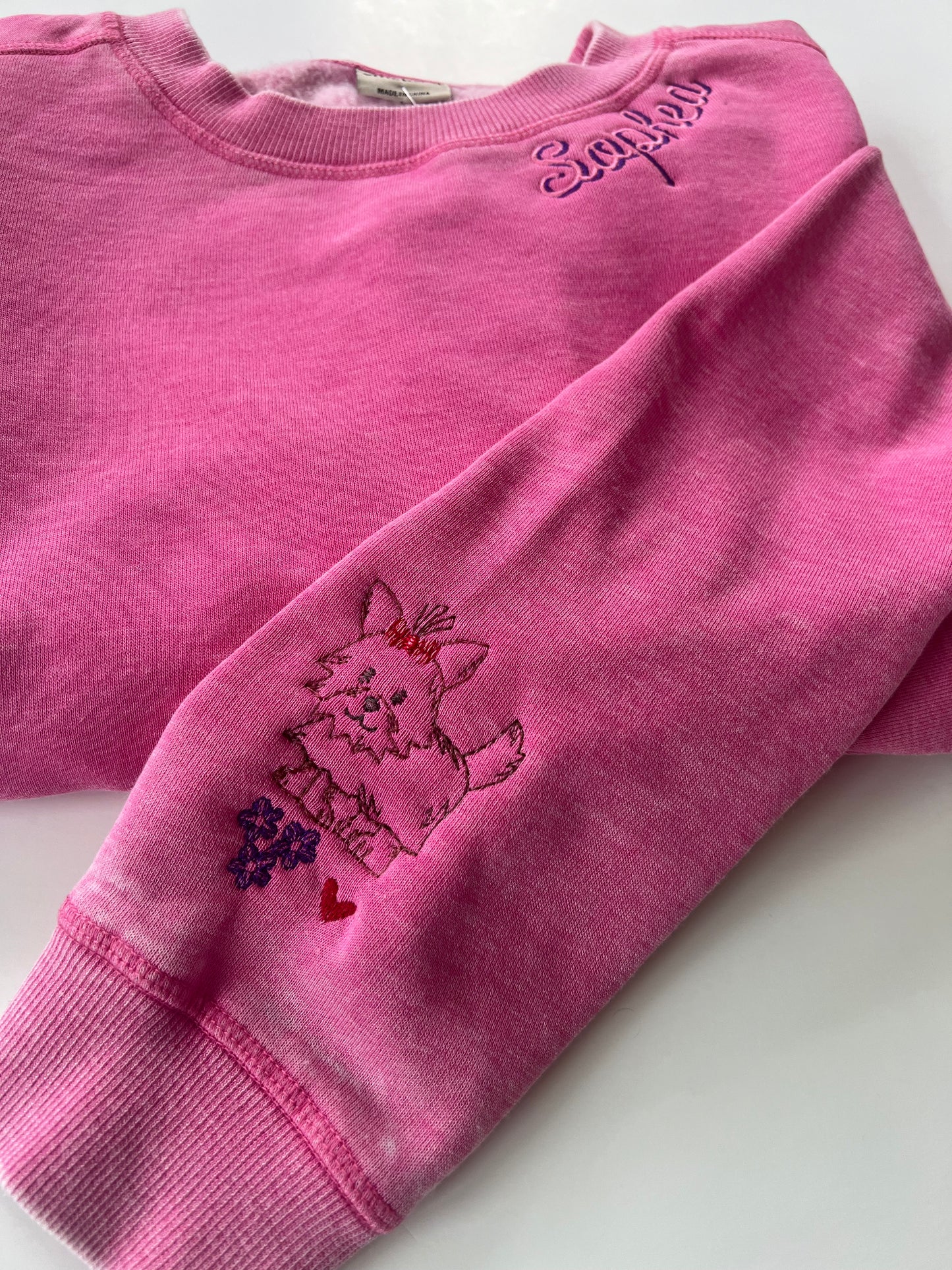 Women's Burnout Crewneck Pullover
