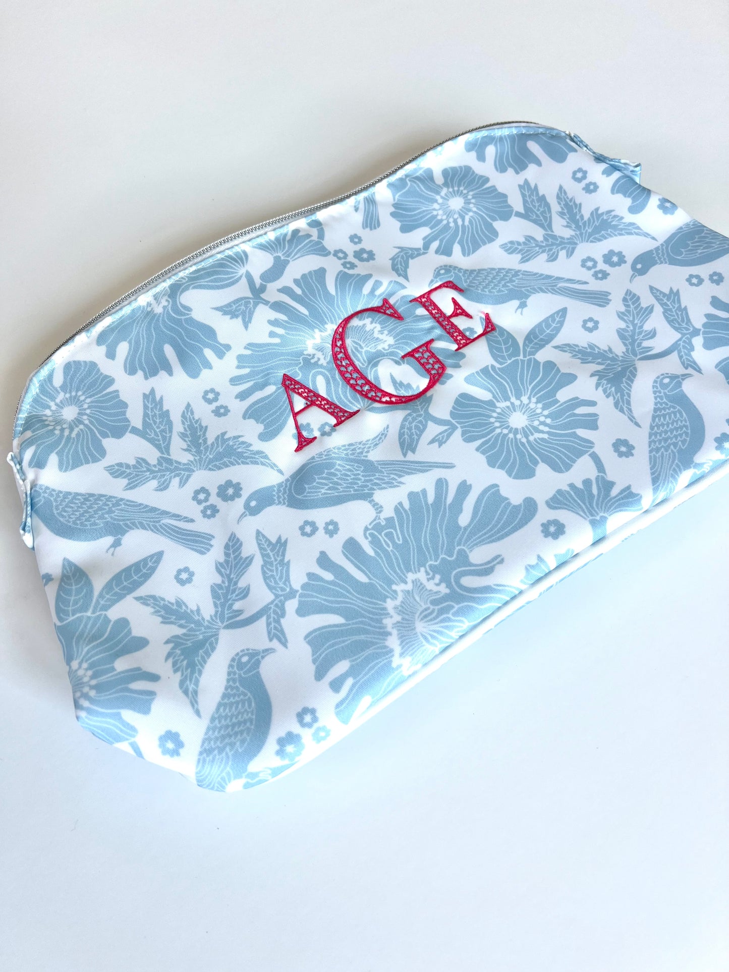 TRVL Design Printed Traveler Zip Pouch