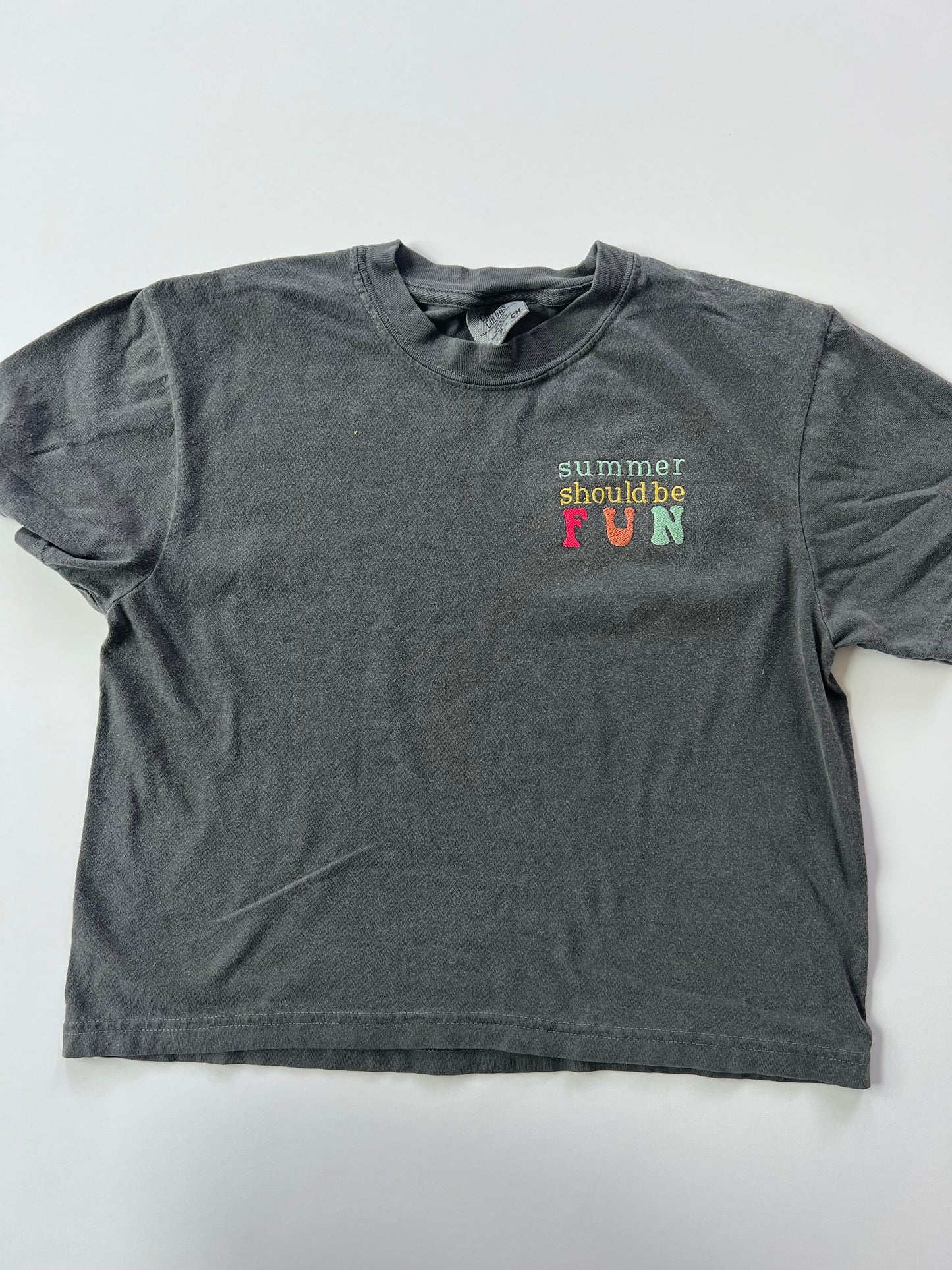 Women’s Crew Neck Crop-ish Tee