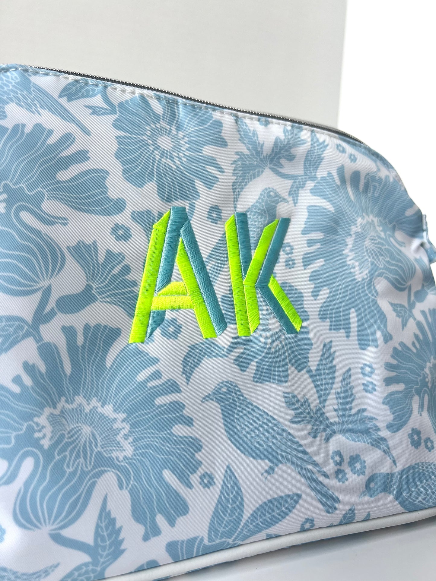 TRVL Design Printed Traveler Zip Pouch