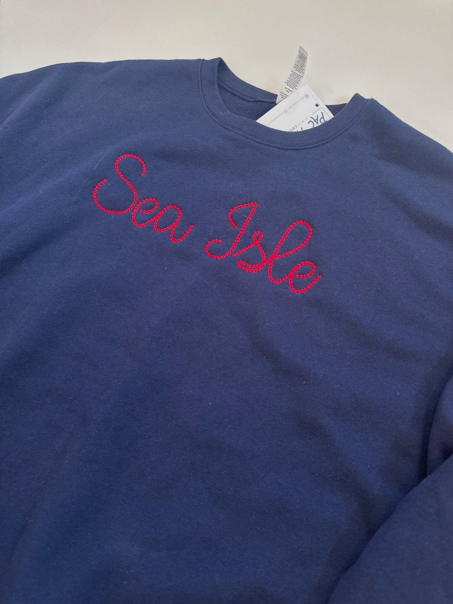 Adult 'Sea Isle' Softest Crewneck Sweatshirt
