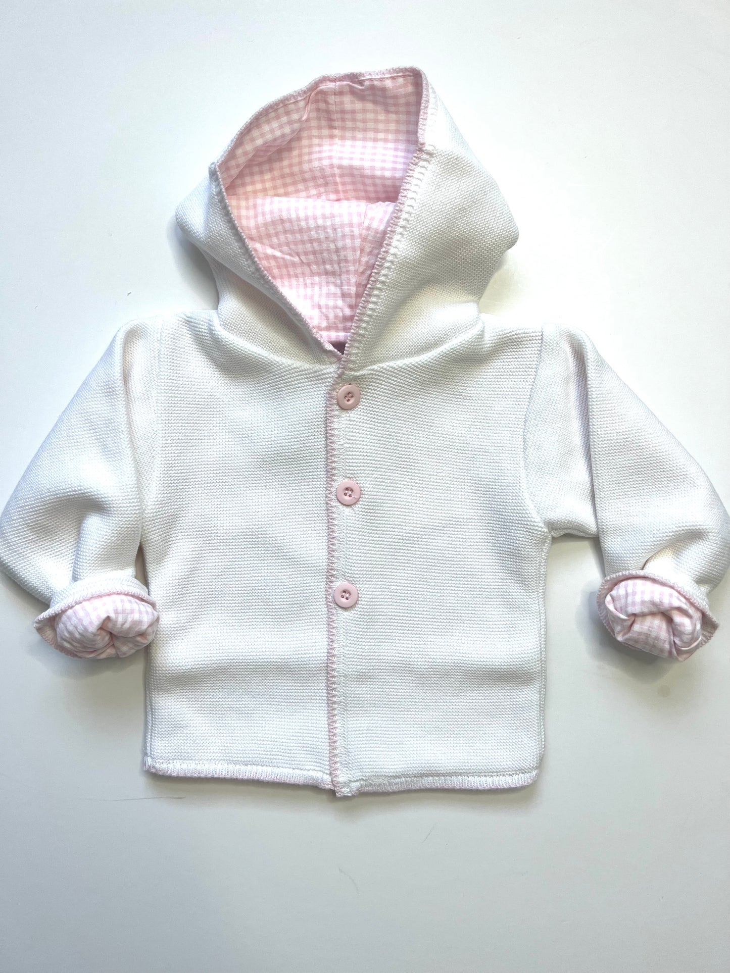 Baby Lined Hooded Sweater Jacket