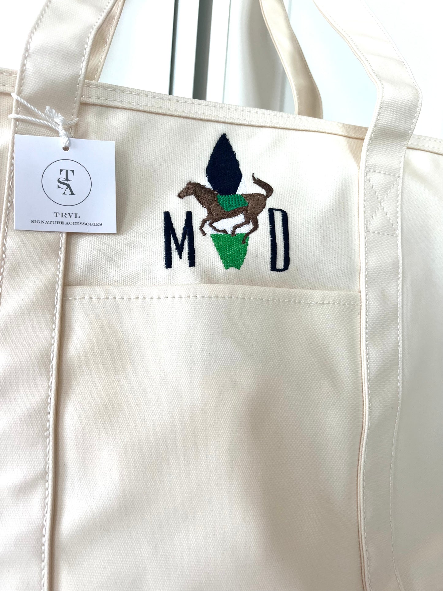 TRVL Design Coated Canvas MAXI Tote