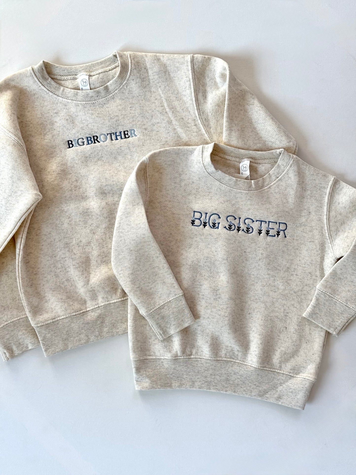Toddler & Little Kid Heathered Crew Neck Sweatshirt