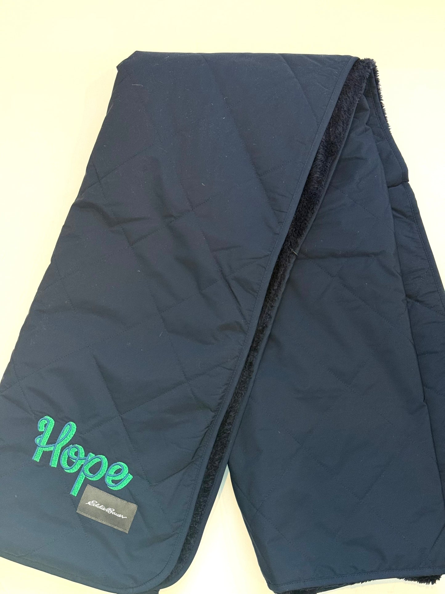 Eddie Bauer Outdoor Quilted Insulated Fleece Blanket