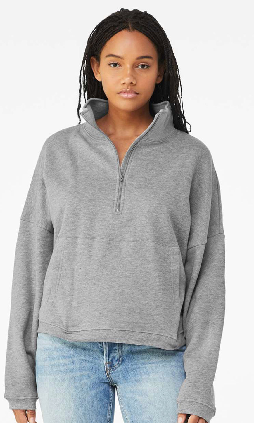 Women’s Half Zip Pullover Sweatshirt