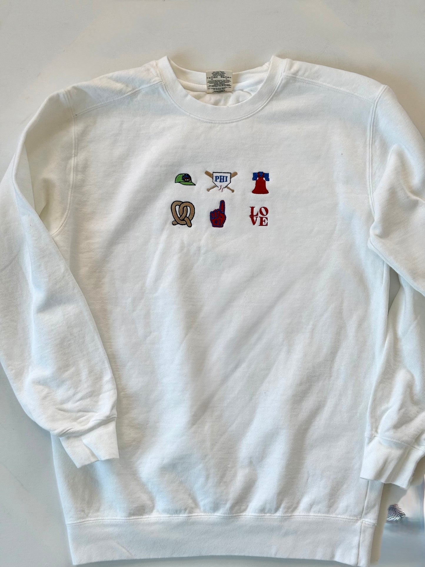 Adult "Philly Mini Motifs" Worn-In Sweatshirt