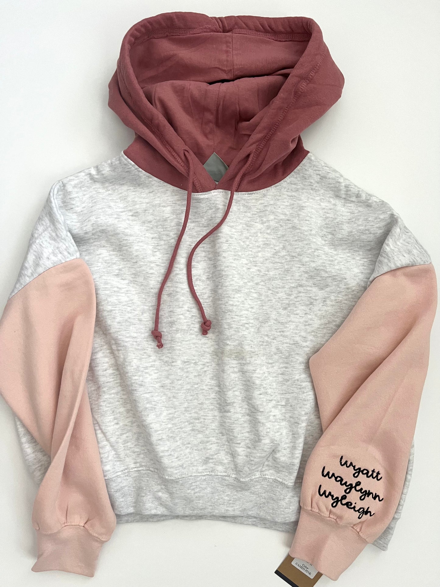 Women's Colorblocked Hooded Sweatshirt