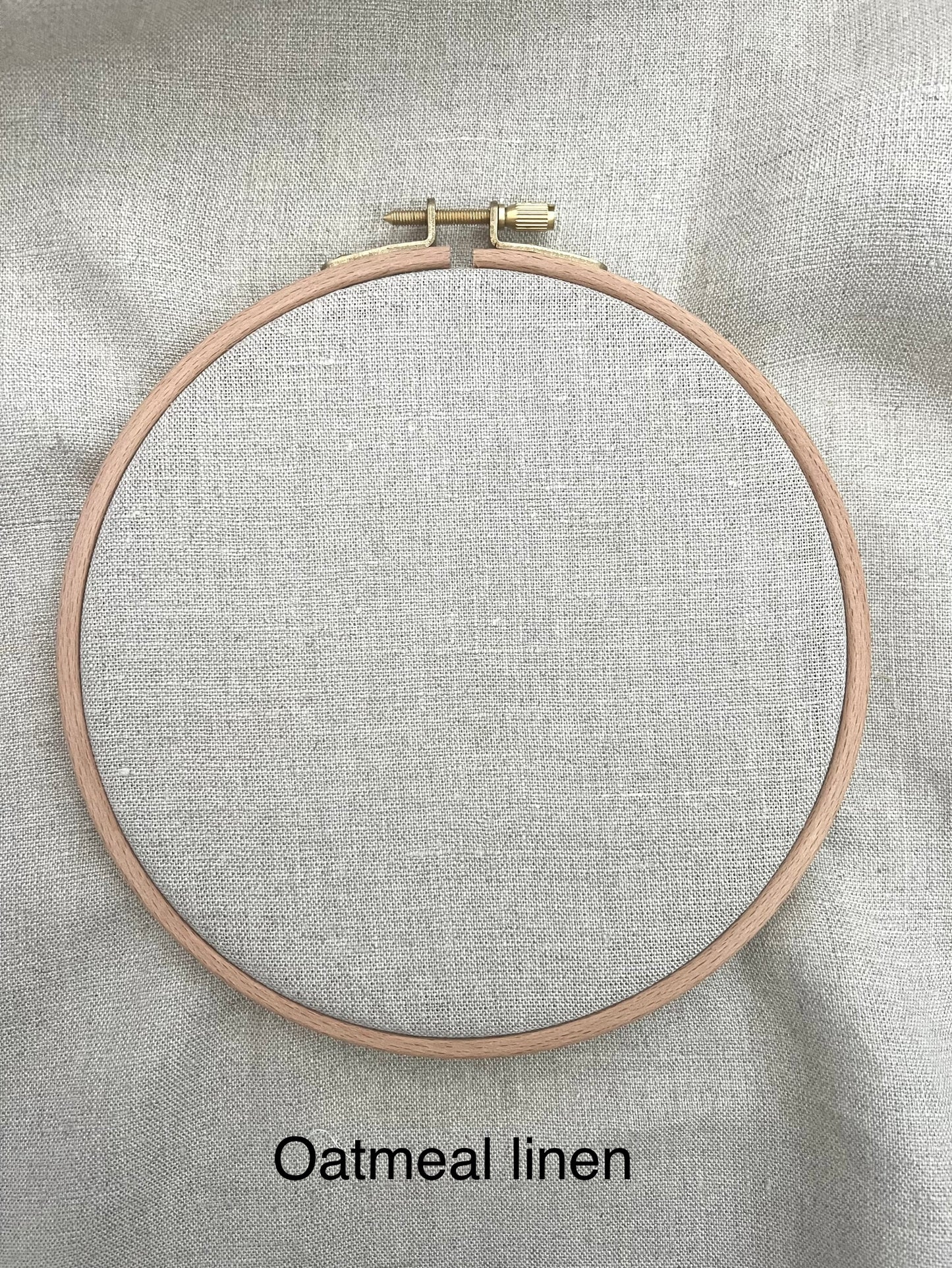 Custom Embroidered Handwriting in a Vintage Portrait Frame