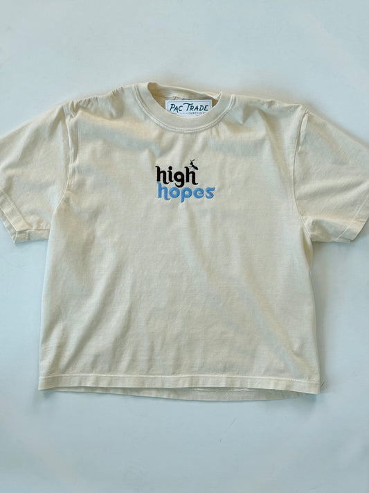 Women’s 'High Hopes' Crew Neck Crop-ish Tee