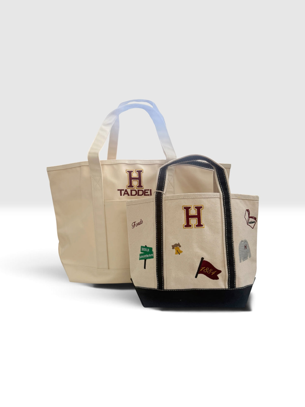 The Haverford School Mini Canvas Icon Tote