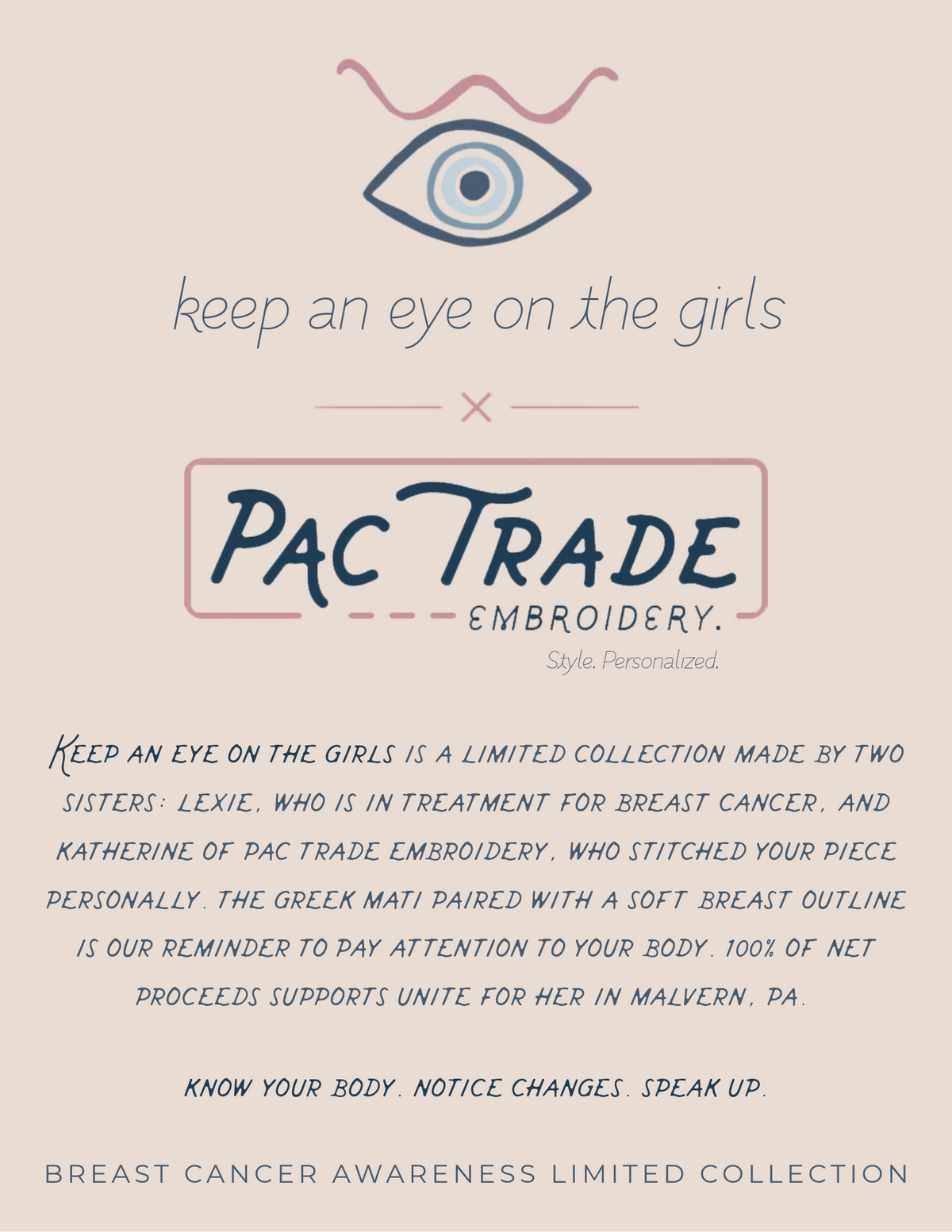 'Keep an Eye on the Girls' Breast Cancer Awareness Men's Perfect Weight T-Shirt