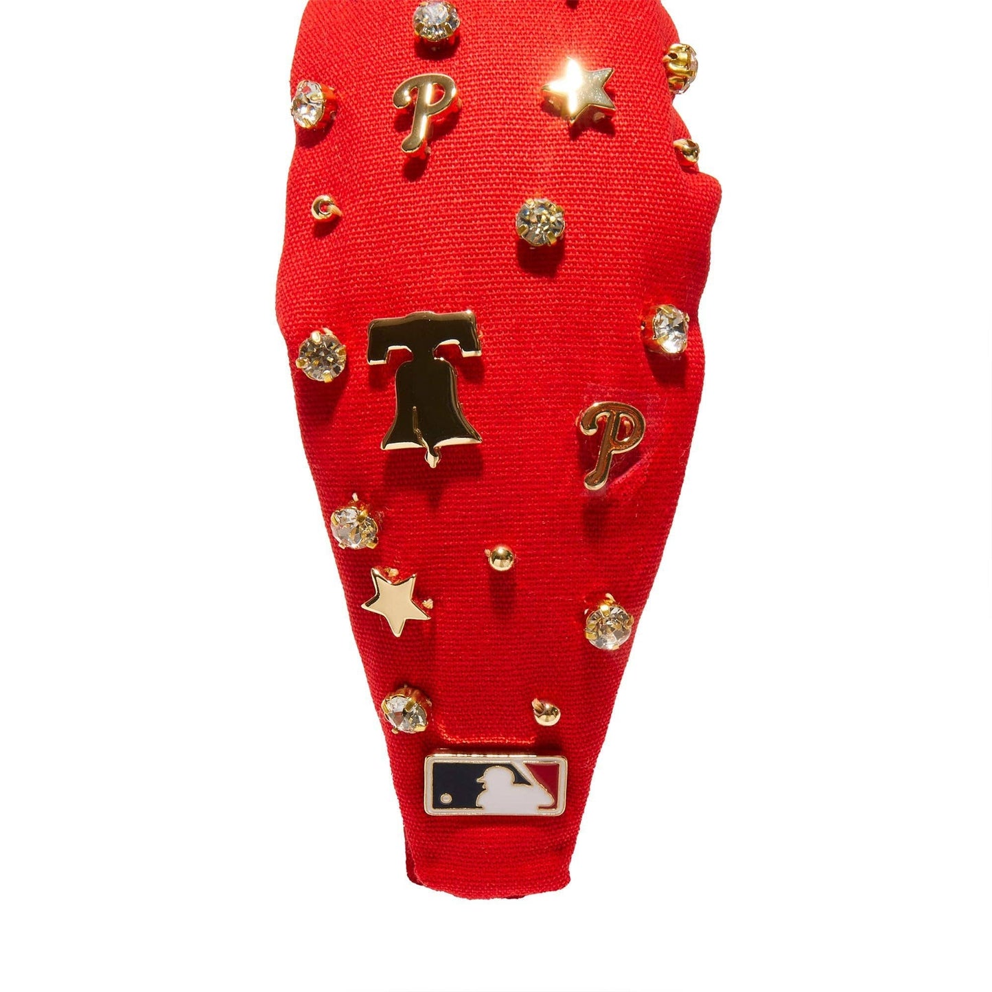 Lele Sadoughi Philadelphia Phillies Embellished Knotted Headband