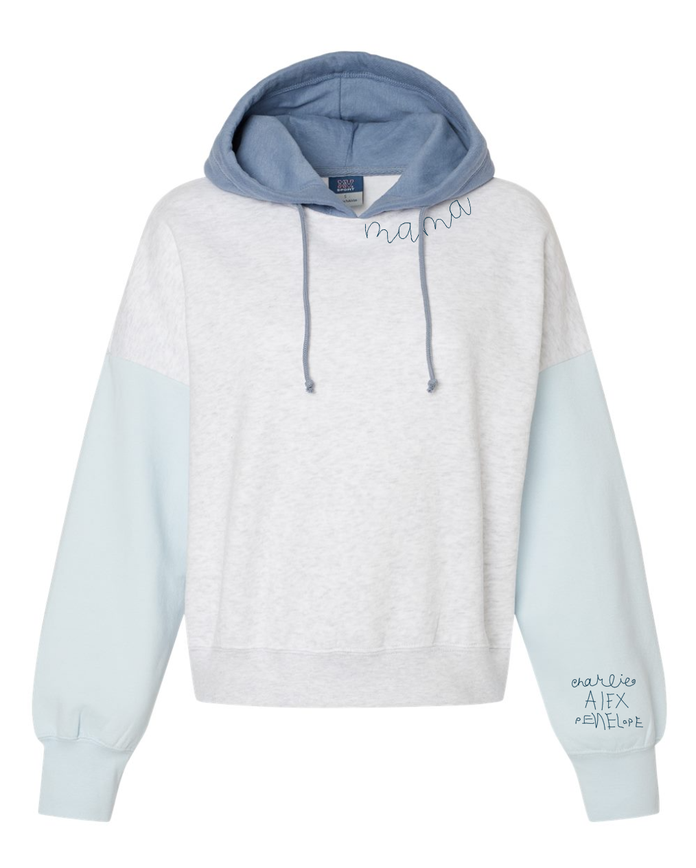 Women's Colorblocked Hooded Sweatshirt