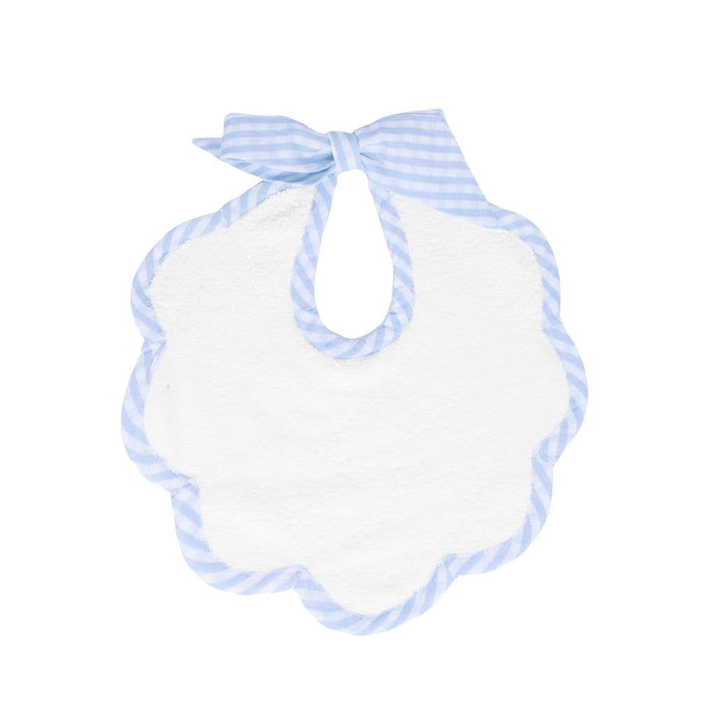 Louelle Scalloped Baby Bib