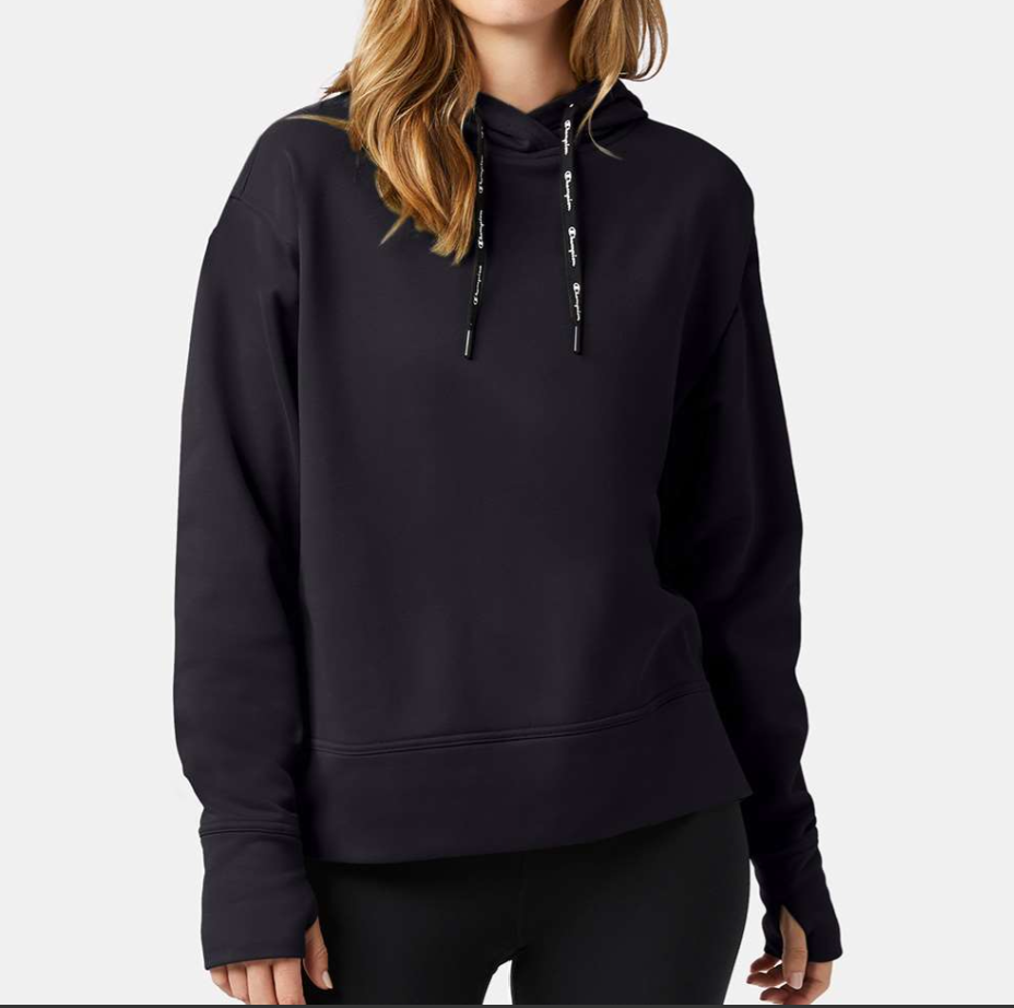 Women's Champion "Sports" Hooded Sweatshirt