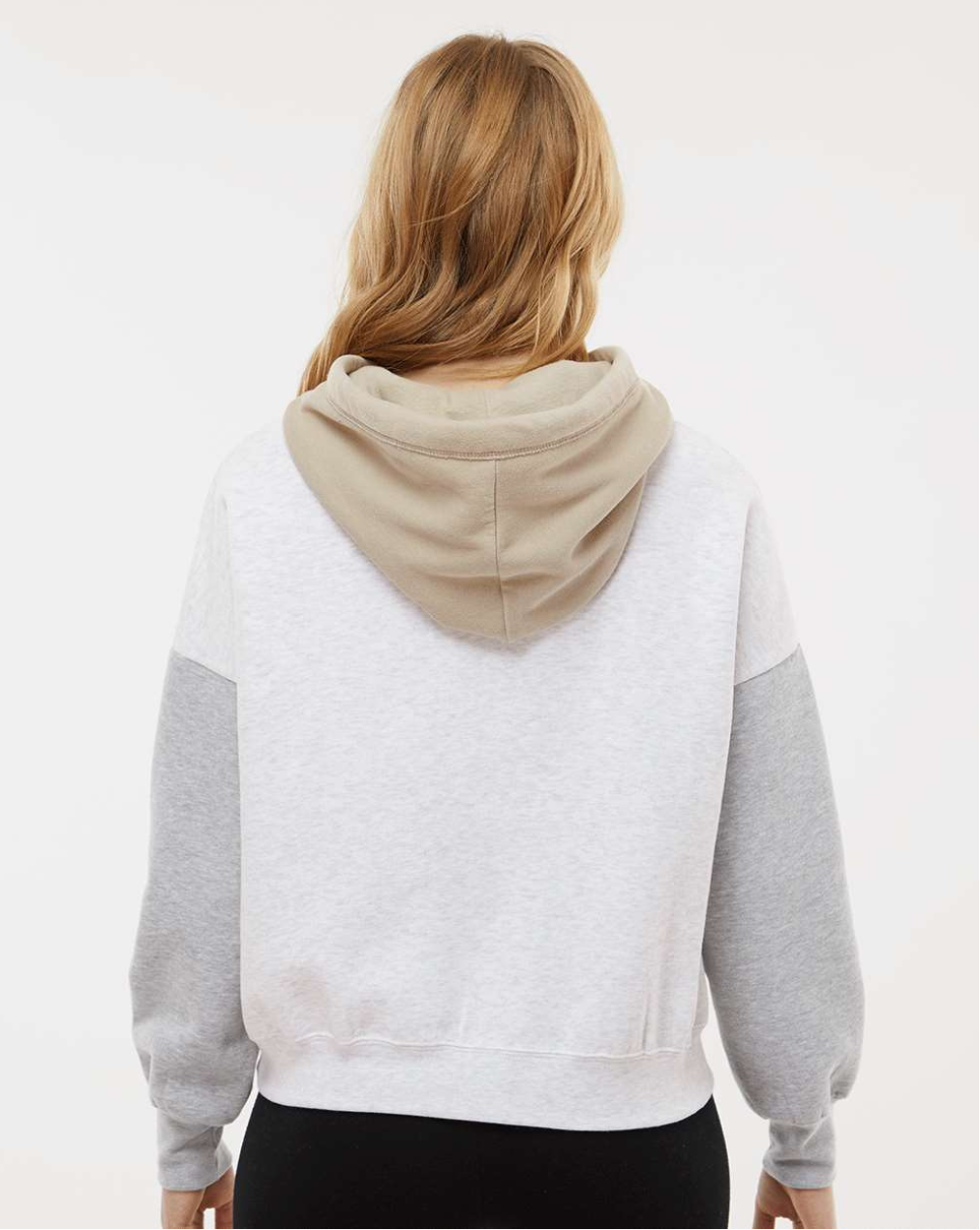 Women's Colorblocked Hooded Sweatshirt