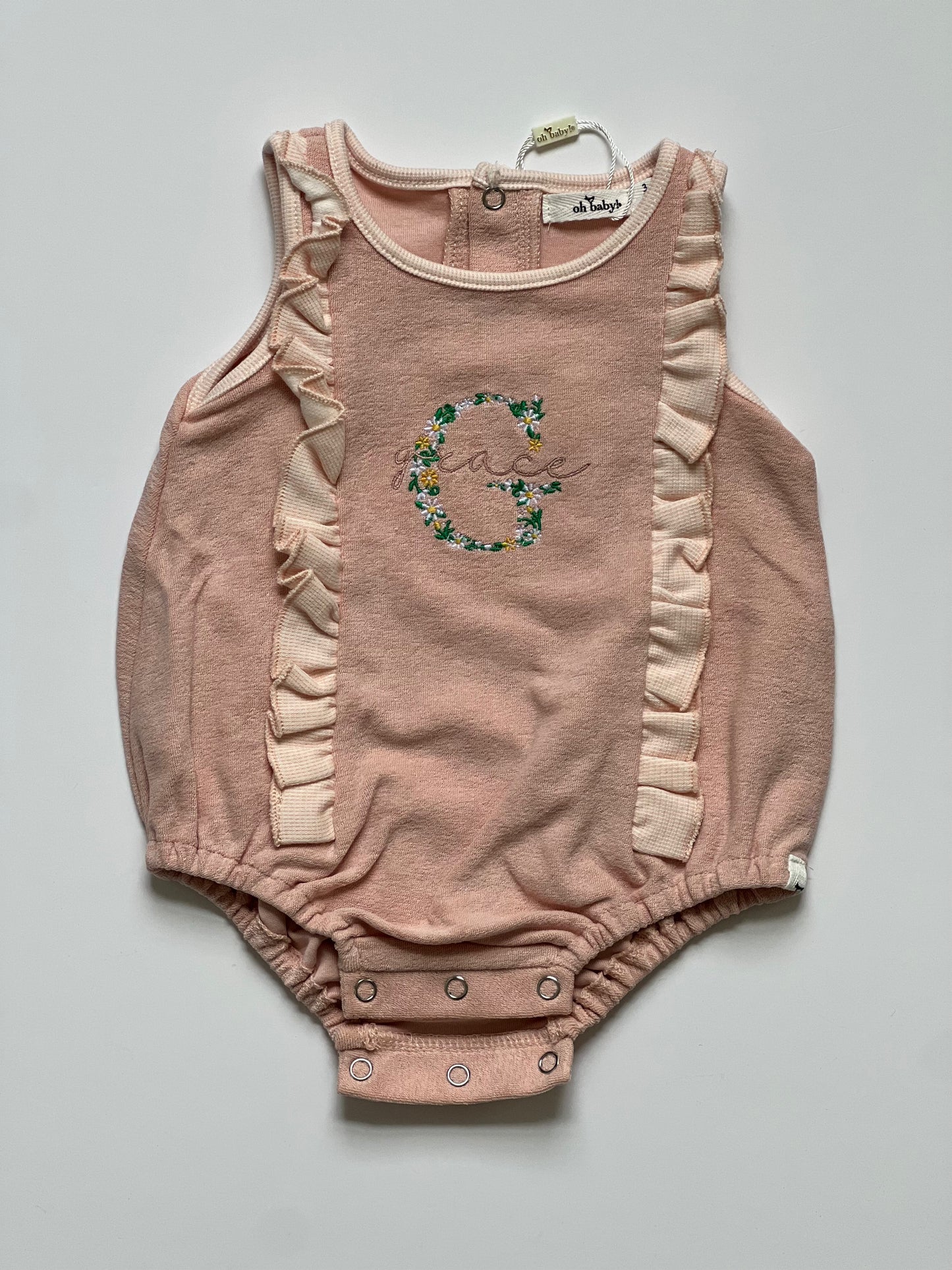 Millie Terry Ruffle Baby Bubble