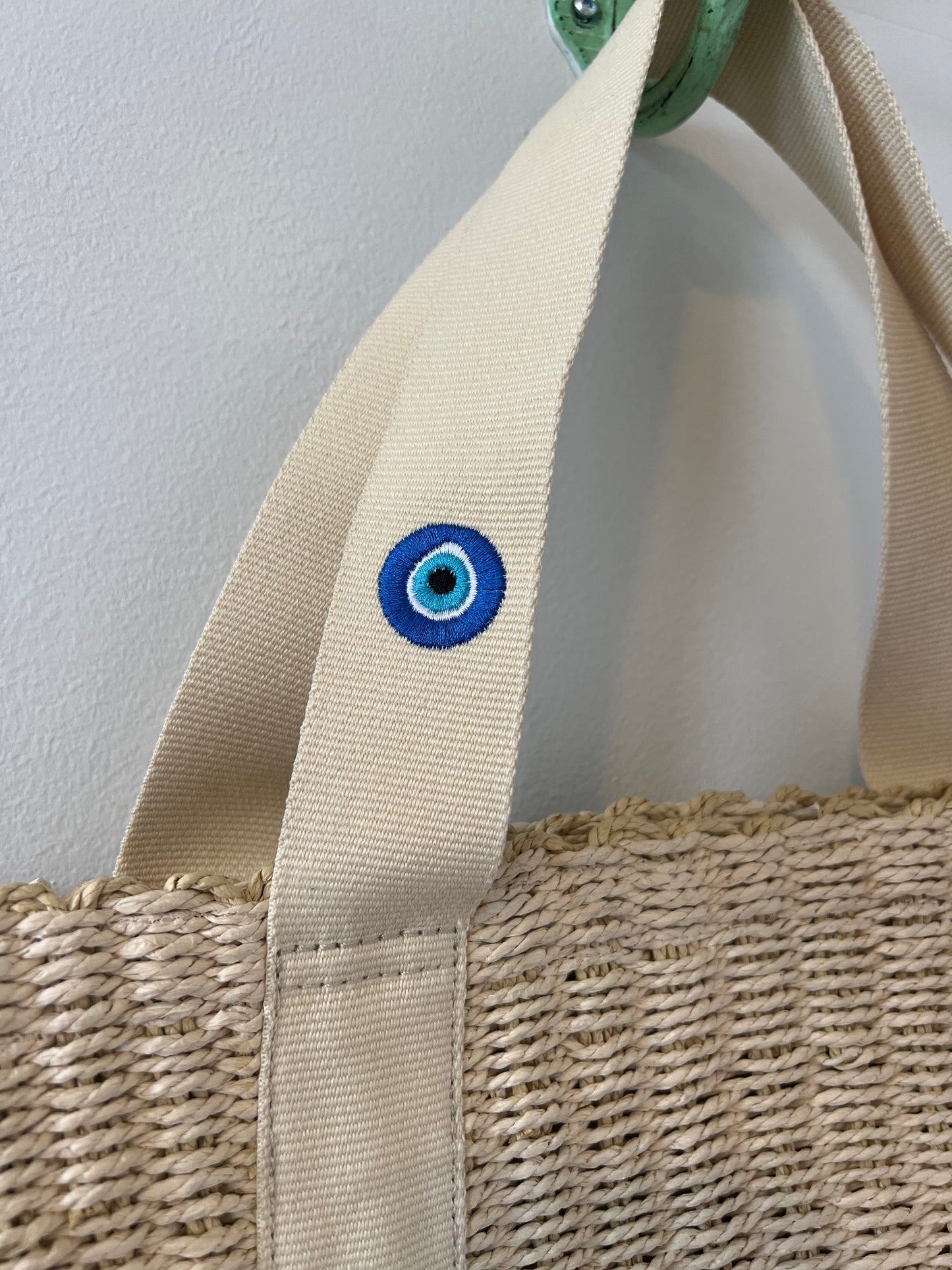 Straw Travel Tote Bag
