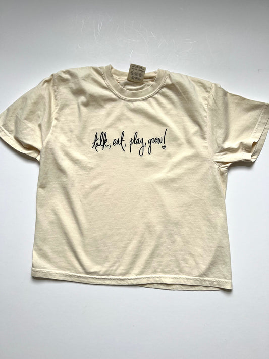 Women’s Crew Neck Crop-ish Tee