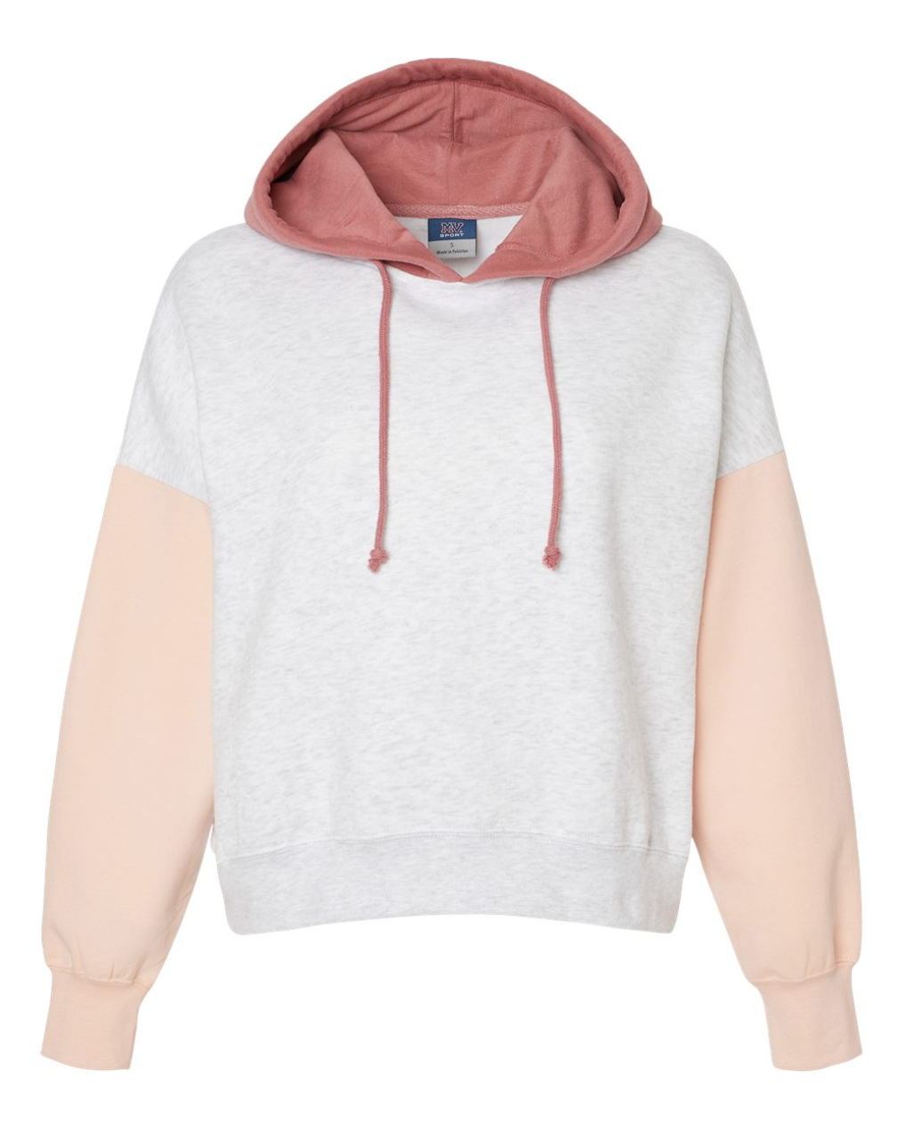 Women's Colorblocked Hooded Sweatshirt